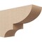Ekena Millwork 4"W x 12"D x 8"H Classic Ridgewood Rough Cedar Woodgrain TimberThane Corbel, Primed Tan CORUR04X12X08RIDRCPR - alternate 1